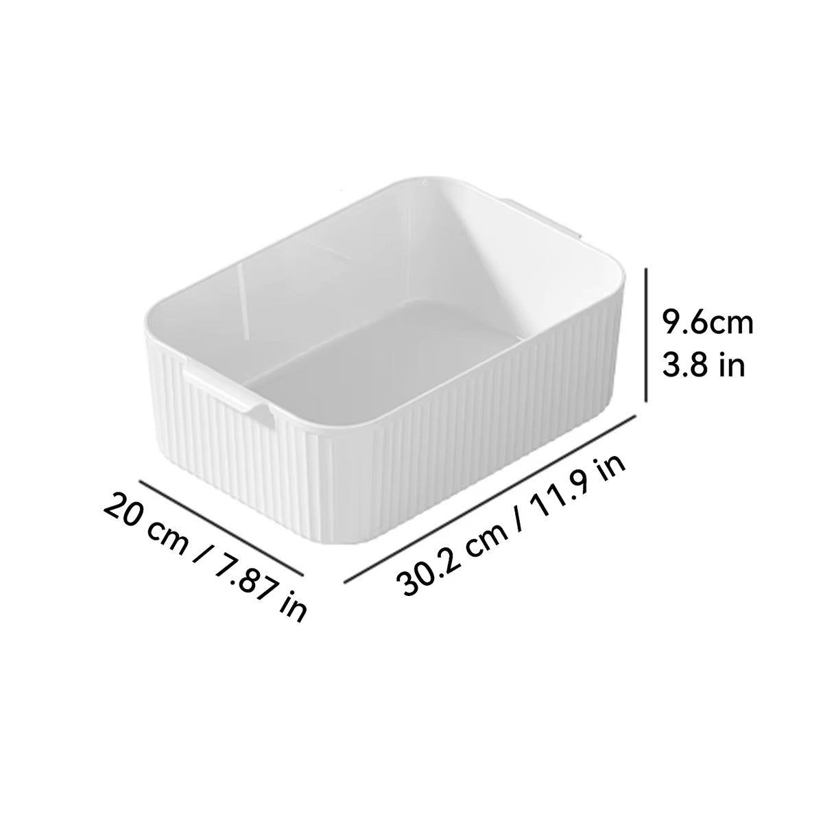 Bathroom Storage Box Makeup Organizer Plastic Desktop Cosmetics Organizer Multifunctional Toiletries Storage Basket